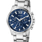 GUESS Mens Silver Tone Multi-function Watch GW0900G4