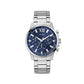 GUESS Mens Silver Tone Multi-function Watch GW0900G4