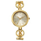 Titan Raga Viva Golden Dial Quartz Analog with Date Metal Strap Watch for Women ns2685ym01 / 2685ym01