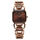 Titan Raga Ascend Quartz Analog Brown Dial With Brown Color Metal Strap Watch For Women 2697qm02