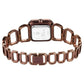 Titan Raga Ascend Quartz Analog Brown Dial With Brown Color Metal Strap Watch For Women 2697qm02