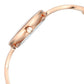 Titan Raga Chic Quartz Analog Rose Gold Dial Metal Strap Watch for Women 2698WM01