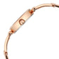 Titan Raga Ascend Quartz Analog Brown Dial With Rose Gold Color Metal Strap Watch For Women 2748wm01