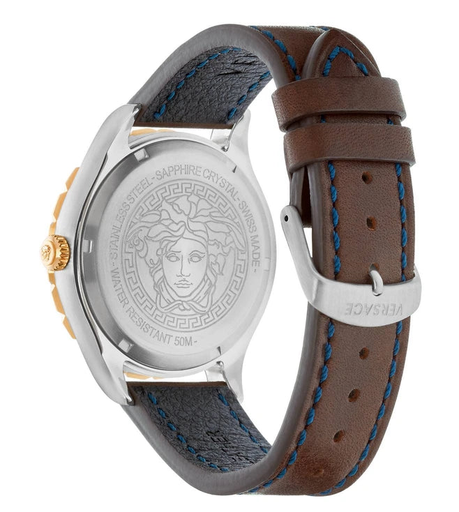 VERSACE  Hellenyium GMT Watch for Men V11080017