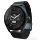 Titan Crest with 3.63 cm AMOLED Display with AOD, Functional Crown, BT Calling Smartwatch with Black Mesh Strap 90197am01