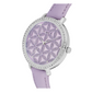 Timex Fashion Women's Lavender Dial Round Case 3 Hands Function Watch -TWEL14706