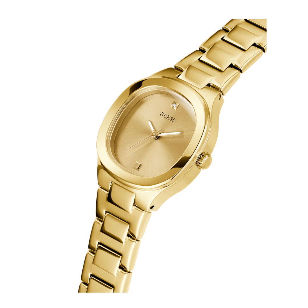 Guess Ladies Gold Tone Analog Watch GW0615L2