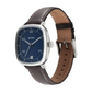 Titan Neo Curve Quartz Analog with Date With Date Blue Dial Brown Leather Strap Watch for Men 1885SL03 (DN689)