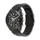 Octane Black Dial Chronograph Watch for Men 90077KM04 / NS90077KM04