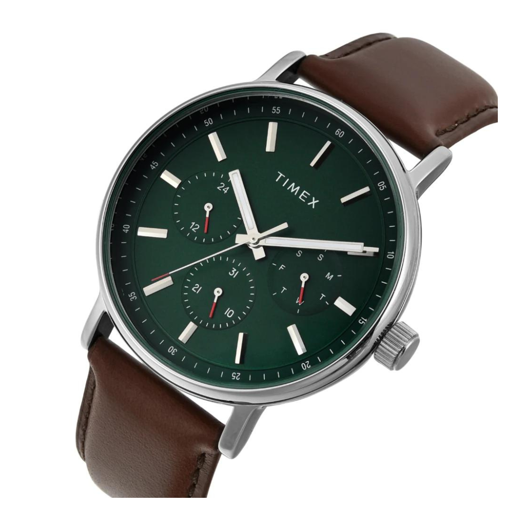 Timex Men Green Round Multifunction Dial Watch- TWEG20022