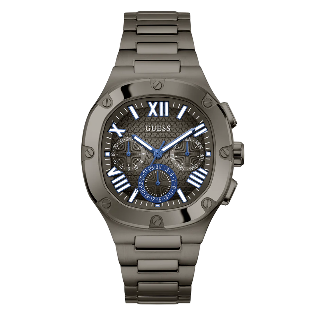 Guess Men's Gunmetal Multi-function Watch GW0572G5