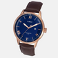 E Class Male Blue Analog Leather Watch TWEG19916