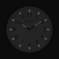 Titan 32.5 cm White-Lume Wall Clock: Stylish Nighttime Illumination W0055PA01