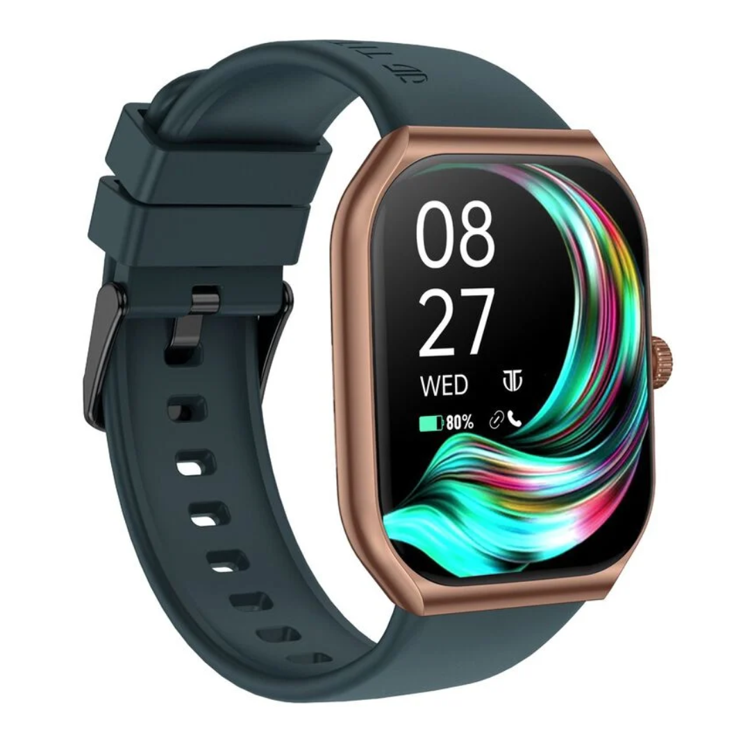 Titan Smart Watch with 1.96 Inch AMOLED Display | 410 x 502 Pixel Resolution | AI Voice Assistant | Multiple Menu Styles 90188AP03