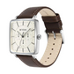 Titan Avant Garde Quartz Multifunction Silver Dial Leather Strap watch for Men 90147SL01 / NS90147SL01