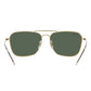 RAY-BAN Reverse Collection Arista  Gold Frame Green Lens Square Sunglasses 0RBR0102S001 VR58 / 0RB0102S001/VR58