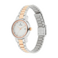 Titan Quartz Analog with Date White Dial Stainless Steel Strap Watch for Women 2572KM01