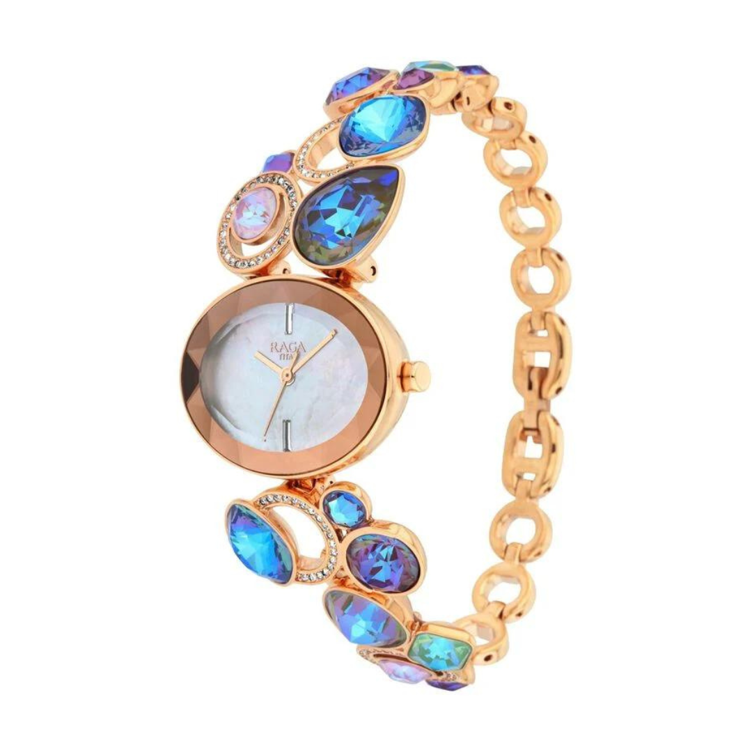 Titan Raga Moments Of Joy Mother of Pearl Dial Women Watch With