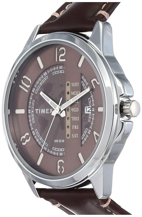 Timex Analog Brown Dial Men's Watch-TWEG16503