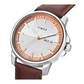 Timex Fashion Men's Silver Dial Round Case Day Date Function Watch -TWEG17210