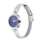 Titan Quartz Analog Blue Dial Metal Strap Watch for Women 2598SM03