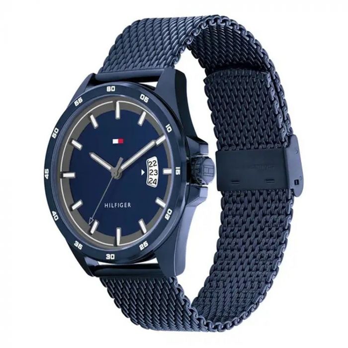 Tommy Hilfiger Stainless Steel Analog Blue Dial Men's Watch-Th1791911W / NDTH1791911W