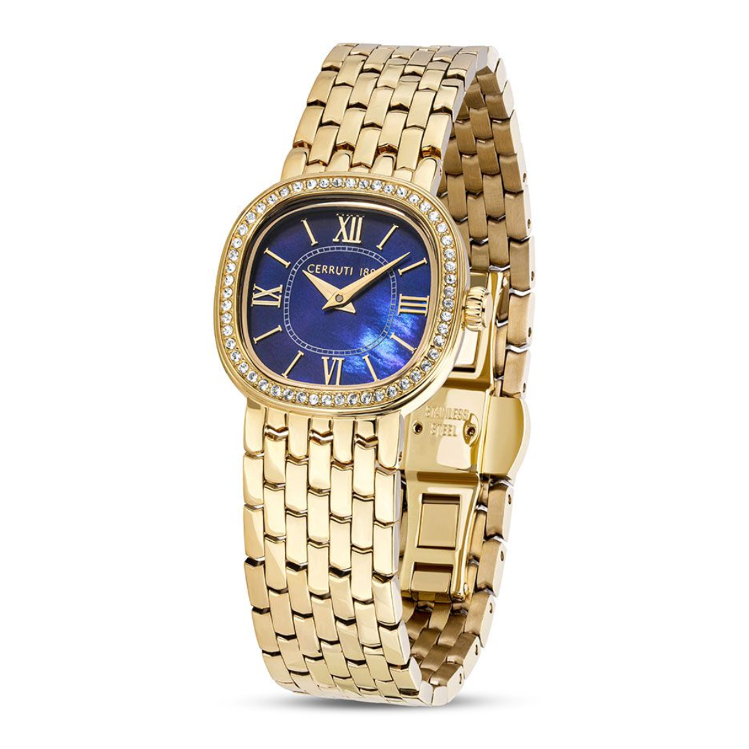 Cerruti Women Gresta Square Blue Watches CECIWLG0008602W