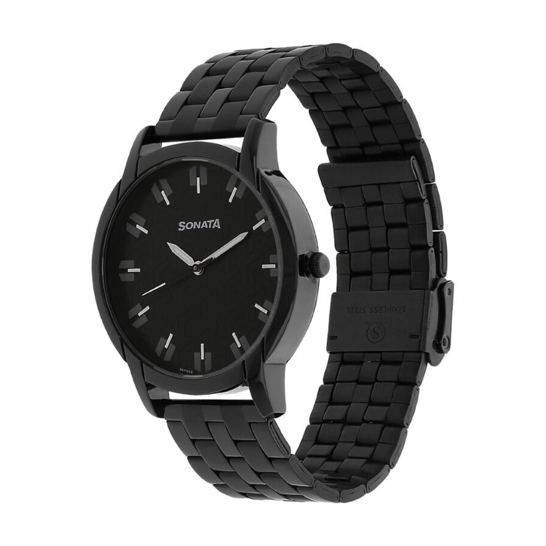 Buy Online Sonata Play Black Dial Watch for Women - 87050nm02 | Titan