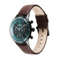 Titan Light Leathers Quartz Multifunction Black Dial Leather Strap Watch for Men 90171NL01