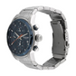 Titan Quartz Chronograph Blue Dial Stainless Steel Strap Watch for Men 90086KM01