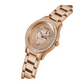 Guess Ladies Rose Gold Tone Analog Watch GW0605L3