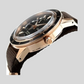 Presage Male Black Analog Leather Automatic Watch SSA426J1