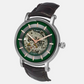 E Class Male Green Analog Leather Watch TWEG16718