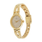 Titan Quartz Analog Champagne Dial Stainless Steel Strap Watch for Women 2594YM01 (DH191)