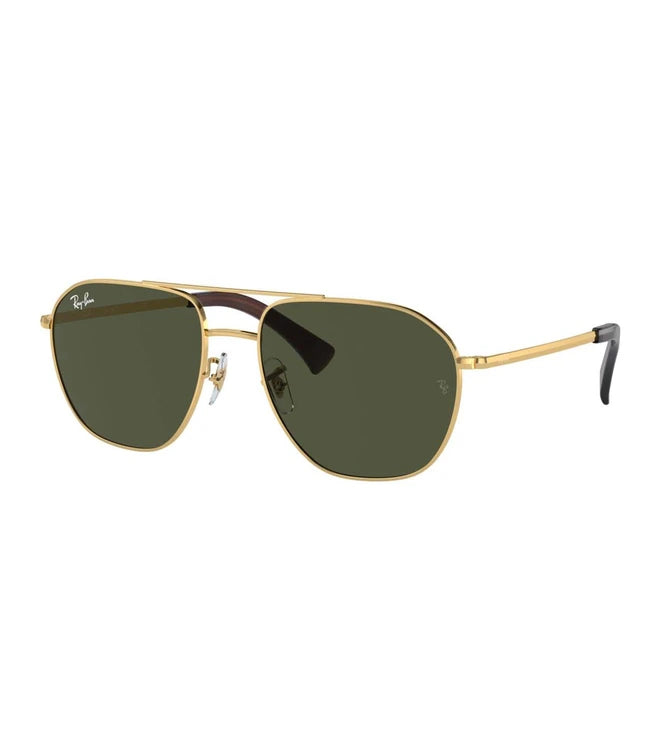 RAY-BAN Green UV Protected Aviator Unisex 0RB3723I0013158