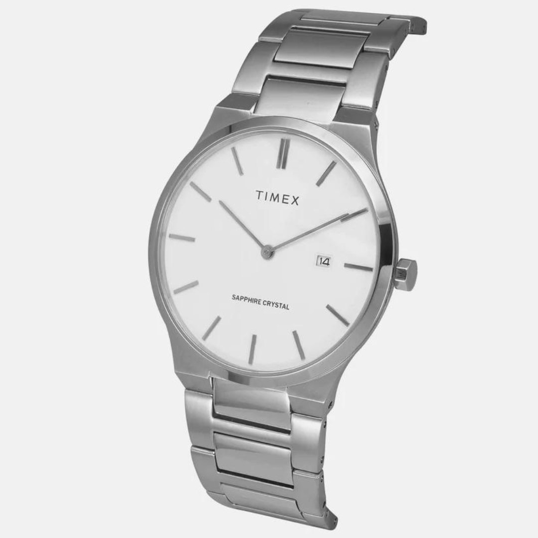 E Class Male White Analog Stainless Steel Watch TWEG23600