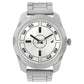 SILVER DIAL SILVER STAINLESS STEEL STRAP WATCH 3123SM02