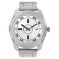 Fastrack Quartz Analog Silver Dial Stainless Steel Strap Watch for Guys NR3123SM02