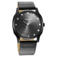 Fastrack Stunners Quartz Analog Anthracite Dial Leather Strap Watch for Guys ns3255nl01 / 3255nl01