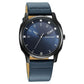 Fastrack Stunners Quartz Analog Blue Dial Leather Strap Watch for Guys ns3255nl03 / 3255nl03