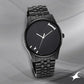 Fastrack Stunners Quartz Analog Black Dial Metal Strap Watch for Guys nr3277nm01 / 3277nm01