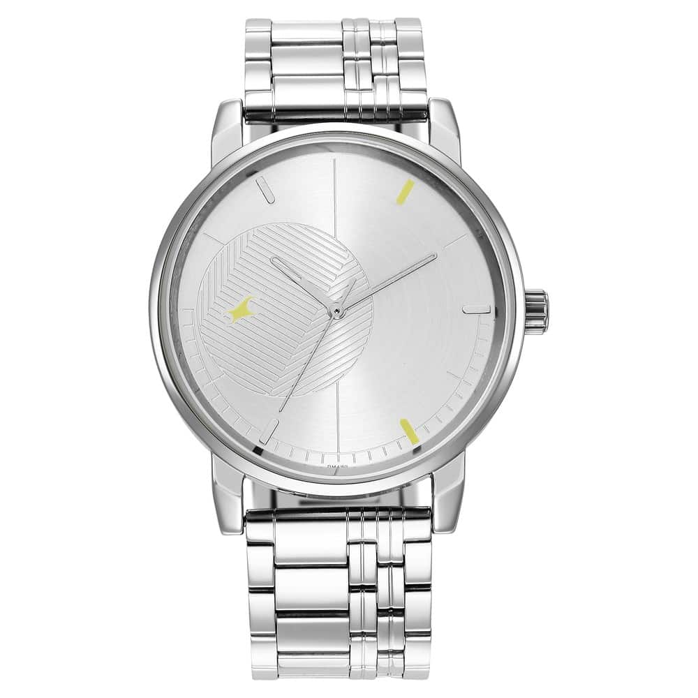 STUNNERS 3.0 SILVER DIAL METAL STRAP WATCH 3278SM02