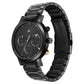 Fastrack Tick Tock Quartz Analog Black Dial With Black Stainless steel Strap Watch for Guys 3287km06