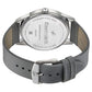 Fastrack Stunners Quartz Analog Grey Dial Leather Strap Watch for Guys 3305sl02