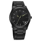 Fastrack Stunners Quartz Analog Black Dial Black Metal Strap Watch For Guys 3317nm01