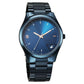 Fastrack Stunners Quartz Analog Blue Dial Blue Metal Strap Watch For Guys 3317qm01