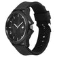 Fastrack Tees Wanderlust Quartz Analog Black Dial Silicone Strap Watch for Unisex 38024pp75w