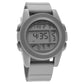 Fastrack StreetStyle Digital Grey Dial Grey Silicone Strap Watch For Guys 38120pp02