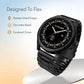 Fastrack Magnus FX1 Luxury Metal Smartwatch with High Definition 3.5 cm UltraVU Display, SingleSync BT Calling 38125sm01