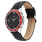 Fastrack Stunners X Quartz Analog Black Dial Leather Strap Watch For Guys 38160sl01